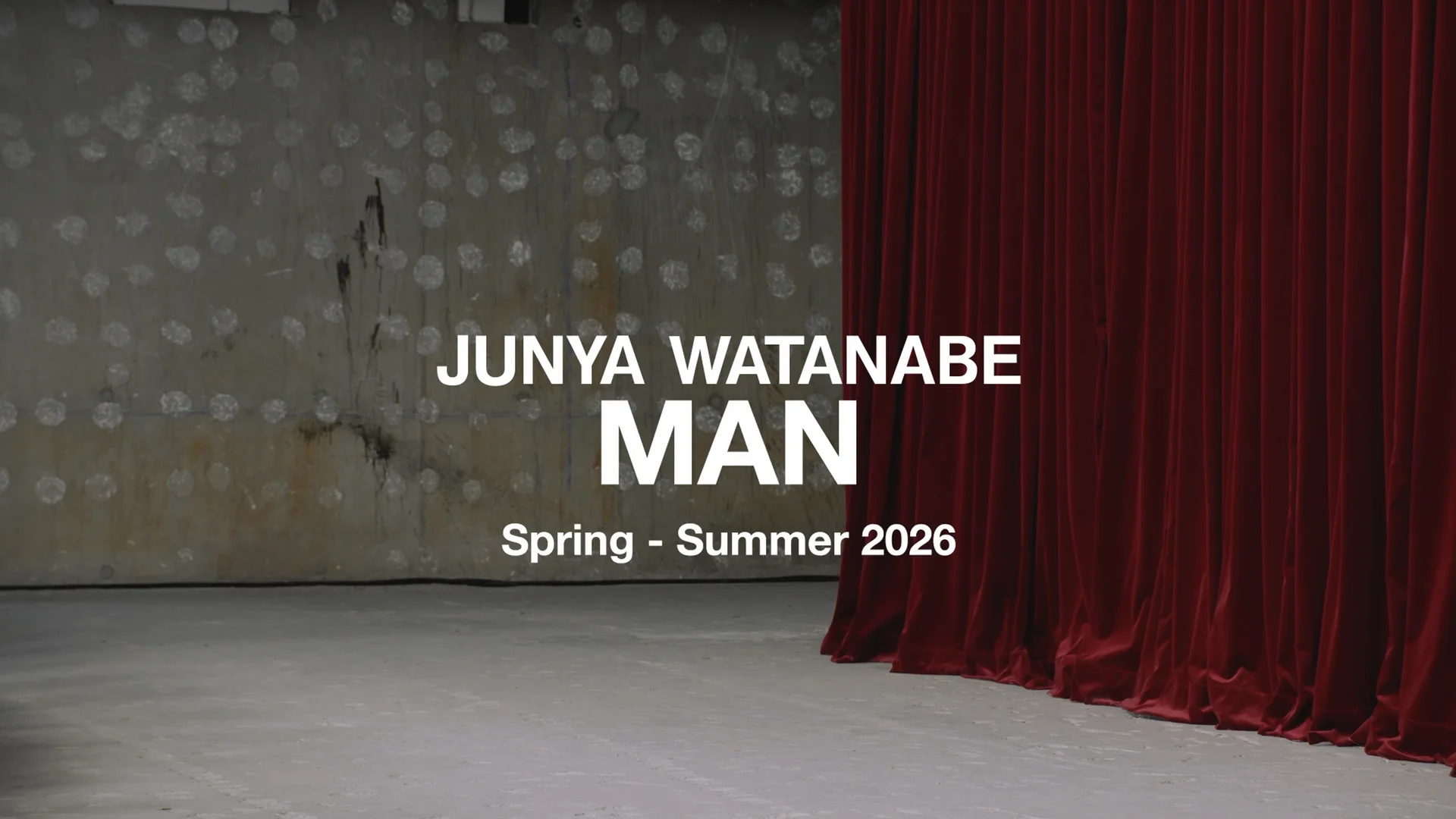 Junya Watanabe Man SS26 | DSM Ginza