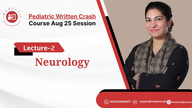 Dr Tahreem Kazi || Lecture-2 || Neurology