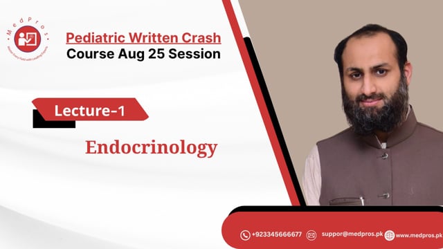 Dr Taimoor Khalil || Lecture-1 || Endocrinology