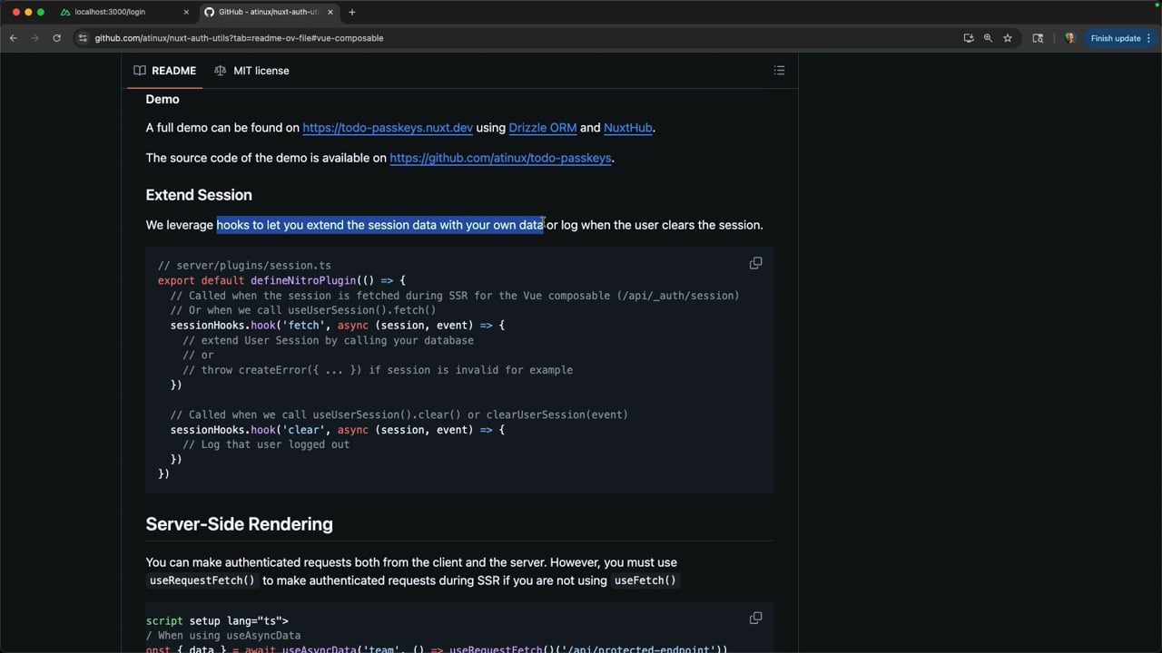 Miscellaneous Nuxt Auth Utils Nuggets