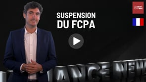 La suspension du FCPA