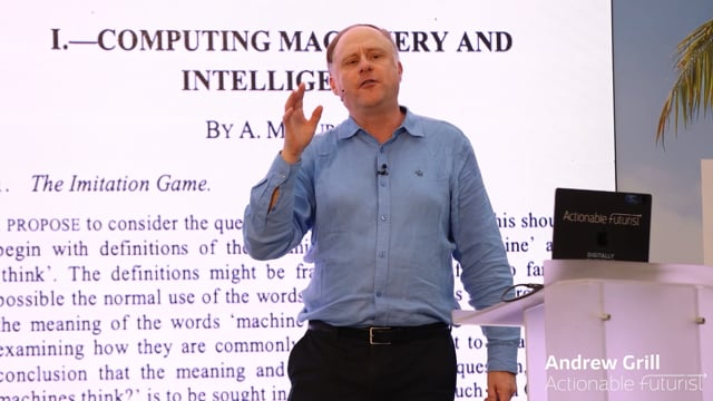 Actionable Futurist Andrew Grill - The state of AI in 2025