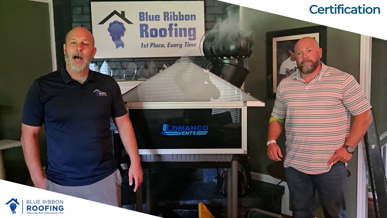 Kirsty Abbate and Steve Smith talk about Blue Ribbon Roofing