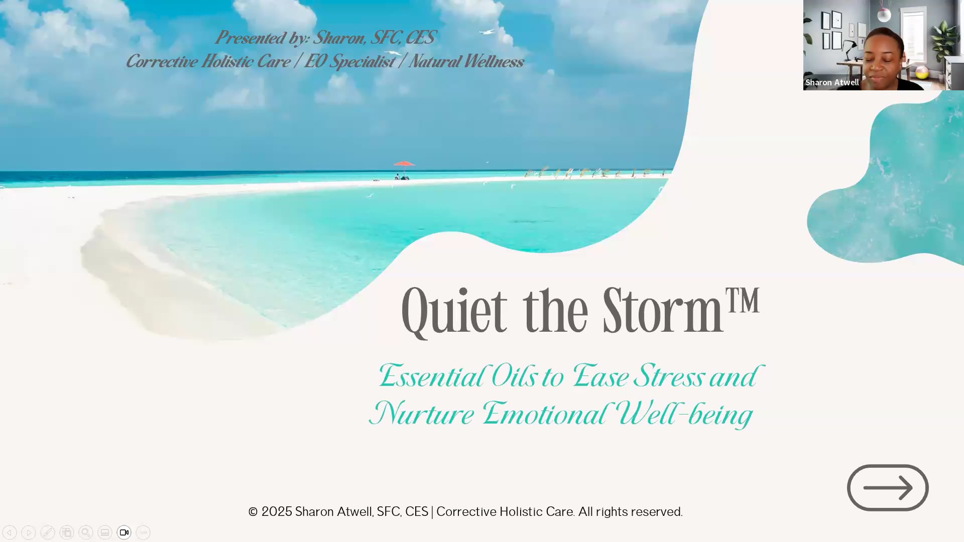 Class 5: Quiet the Storm