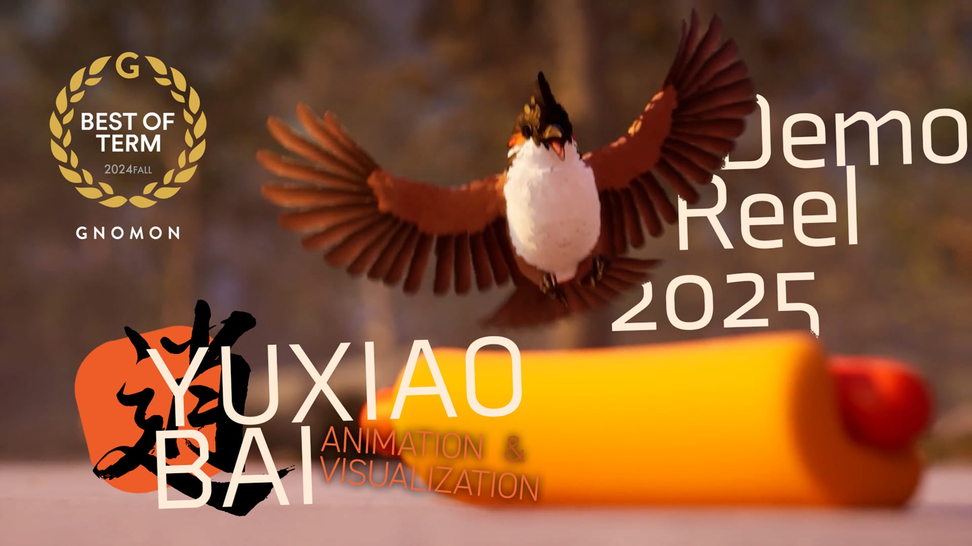 Summer 2025 DemoReel [YUXIAO BAI] Previs & Layout