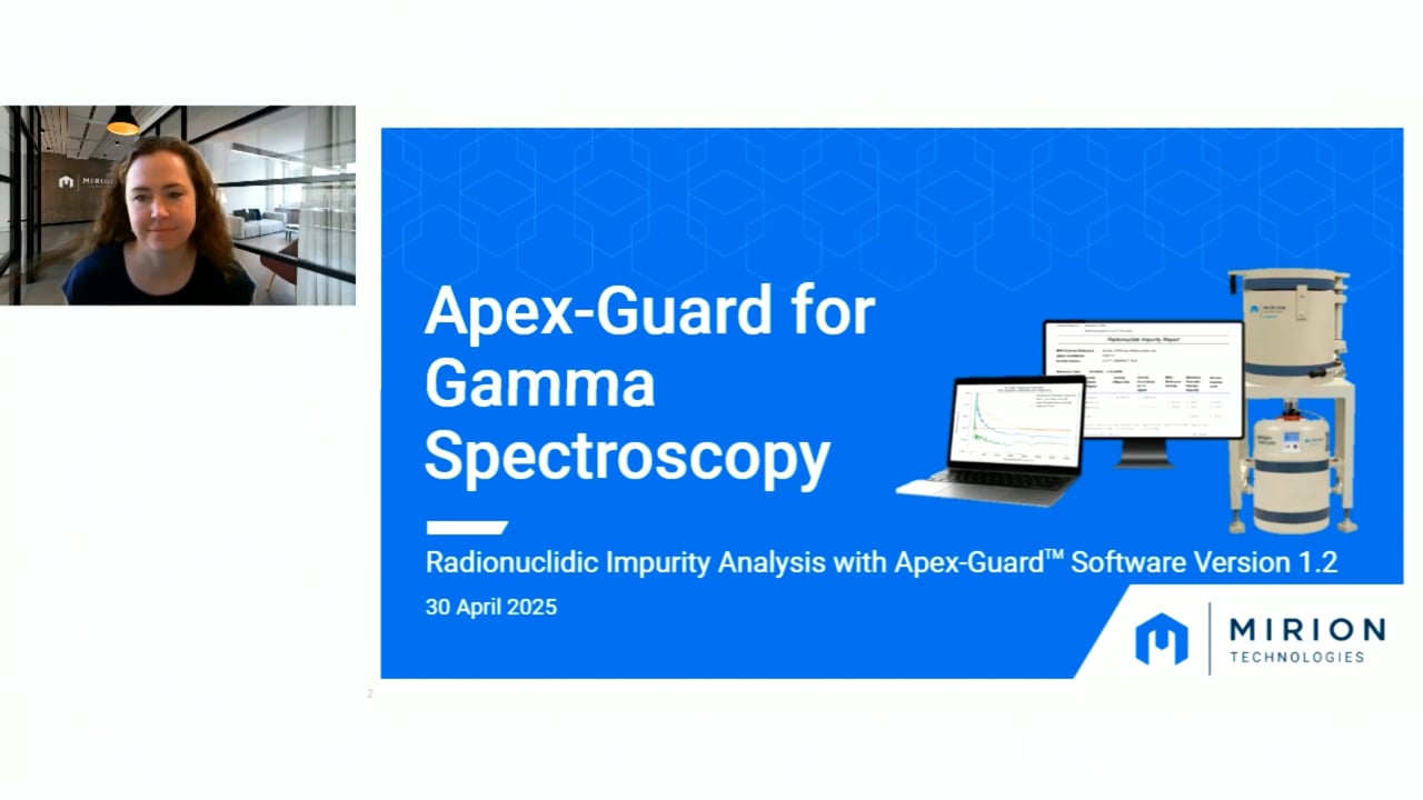 Radionuclidic Impurity Analysis with Apex-Guard Software V1.2