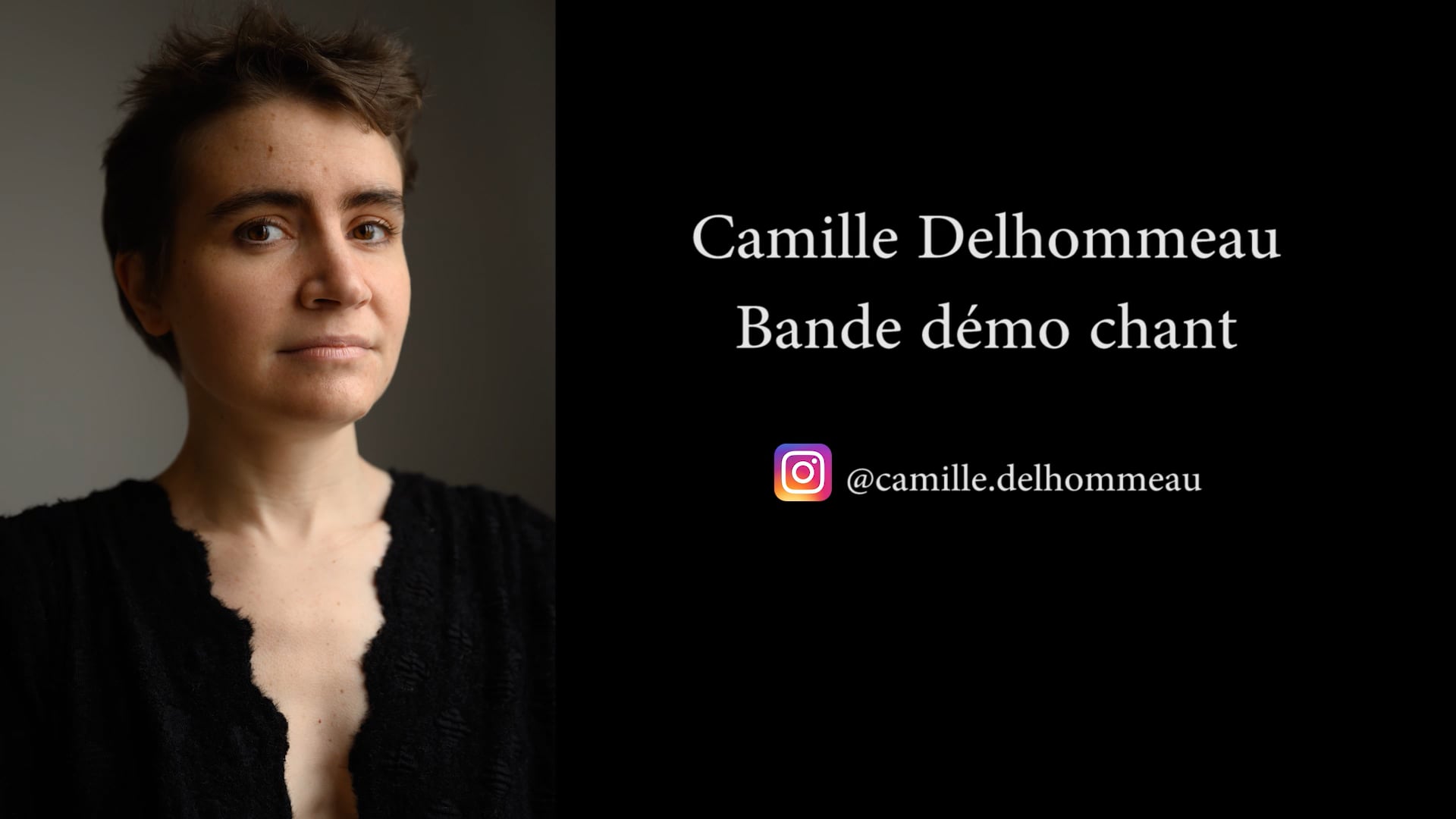 Camille Delhommeau - Démo chant 2025