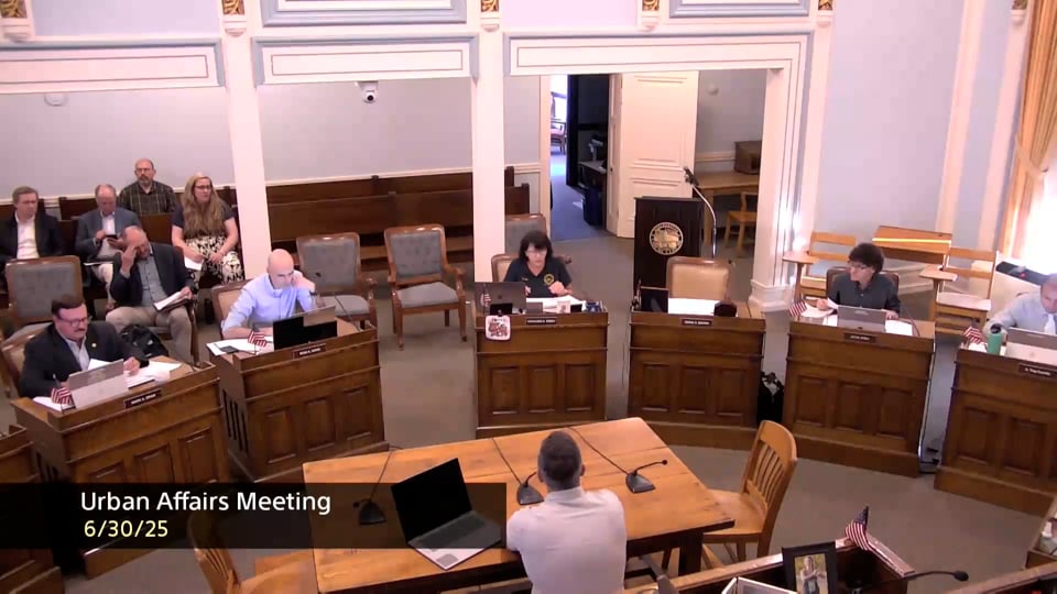 Urban Affairs Committee June 30th, 2025
