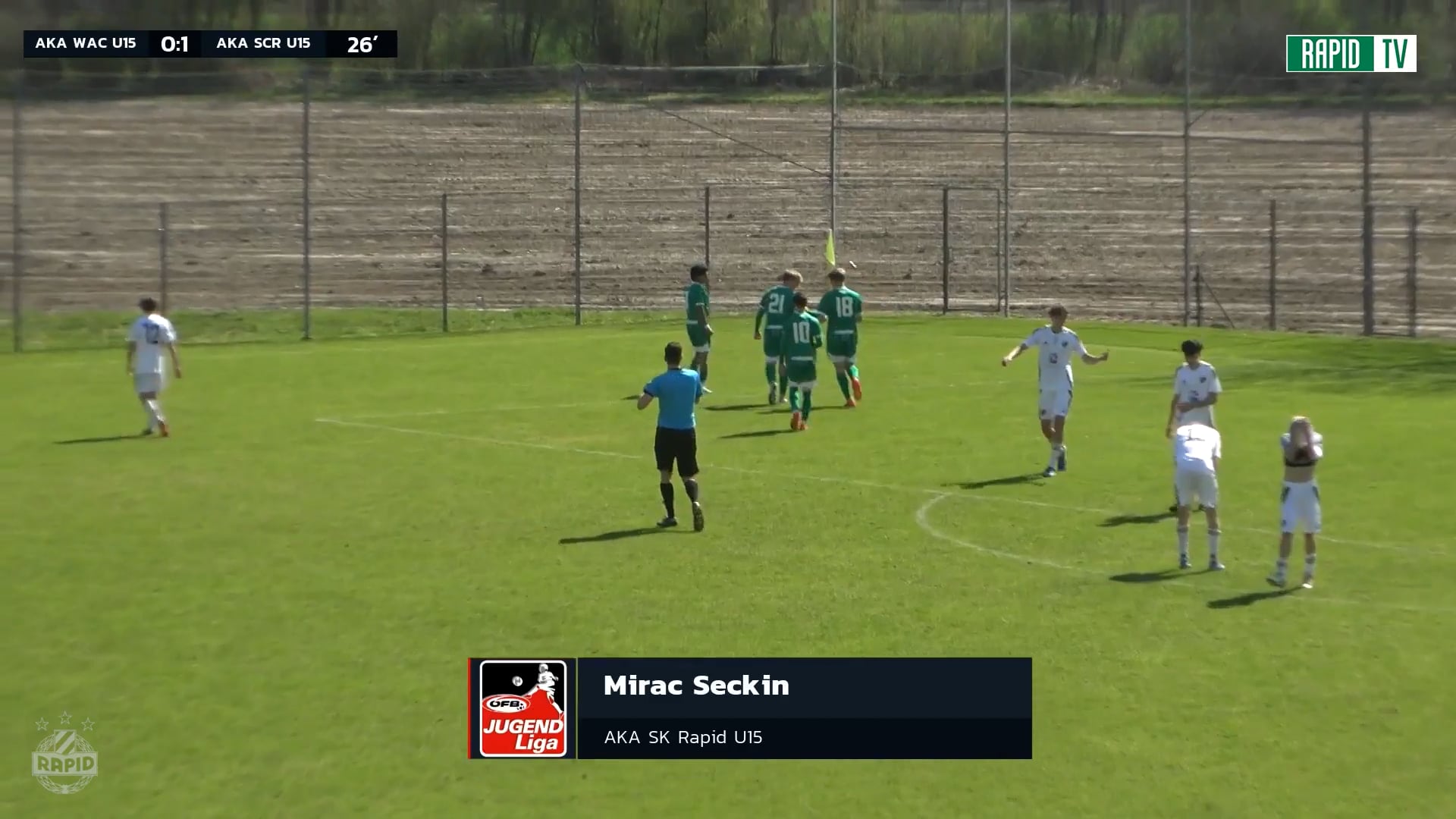 Torparade: U15 AKA WAC - U15 AKA SK Rapid