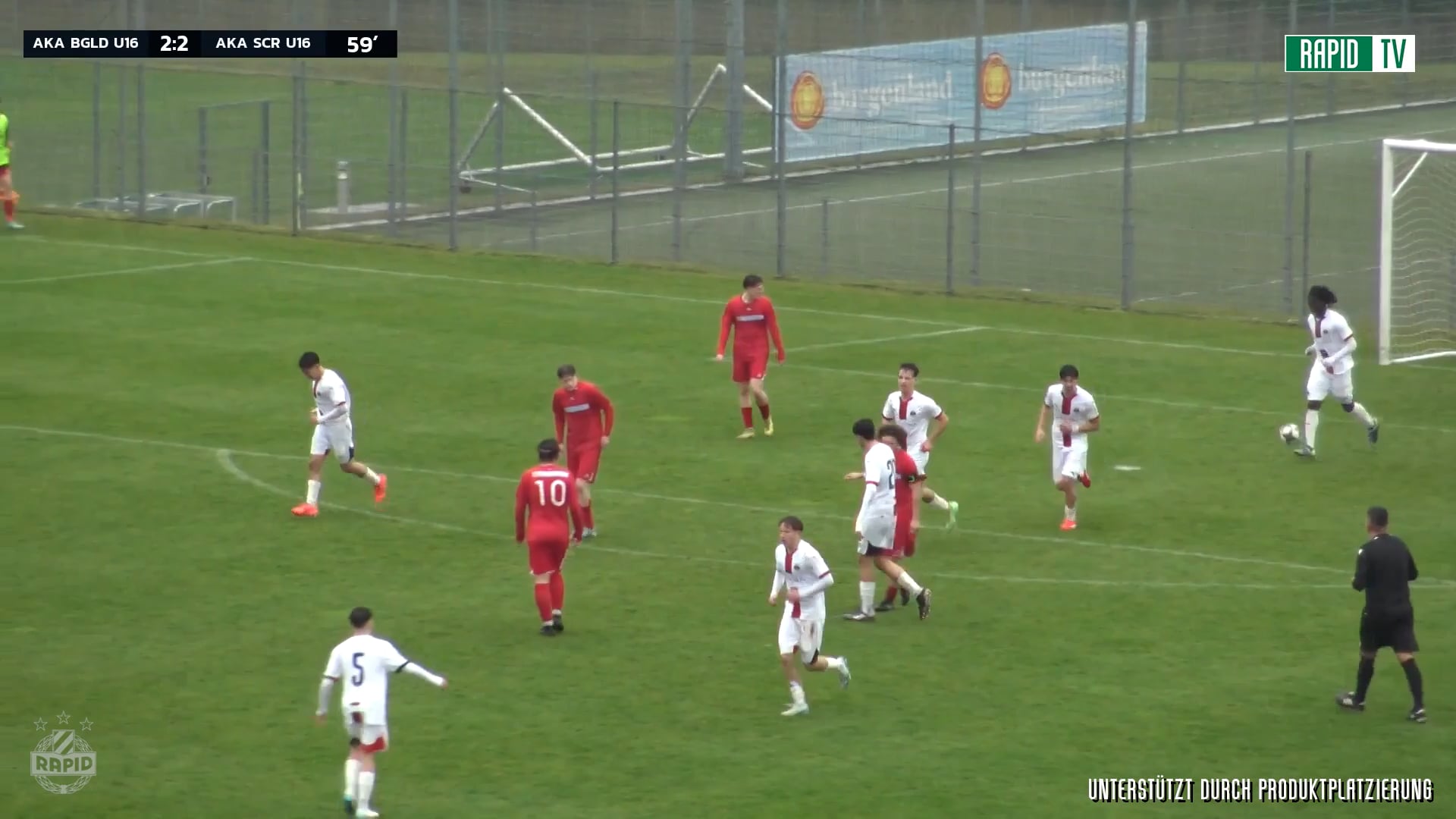 Torparade: U16 AKA Burgenland - U16 AKA SK Rapid