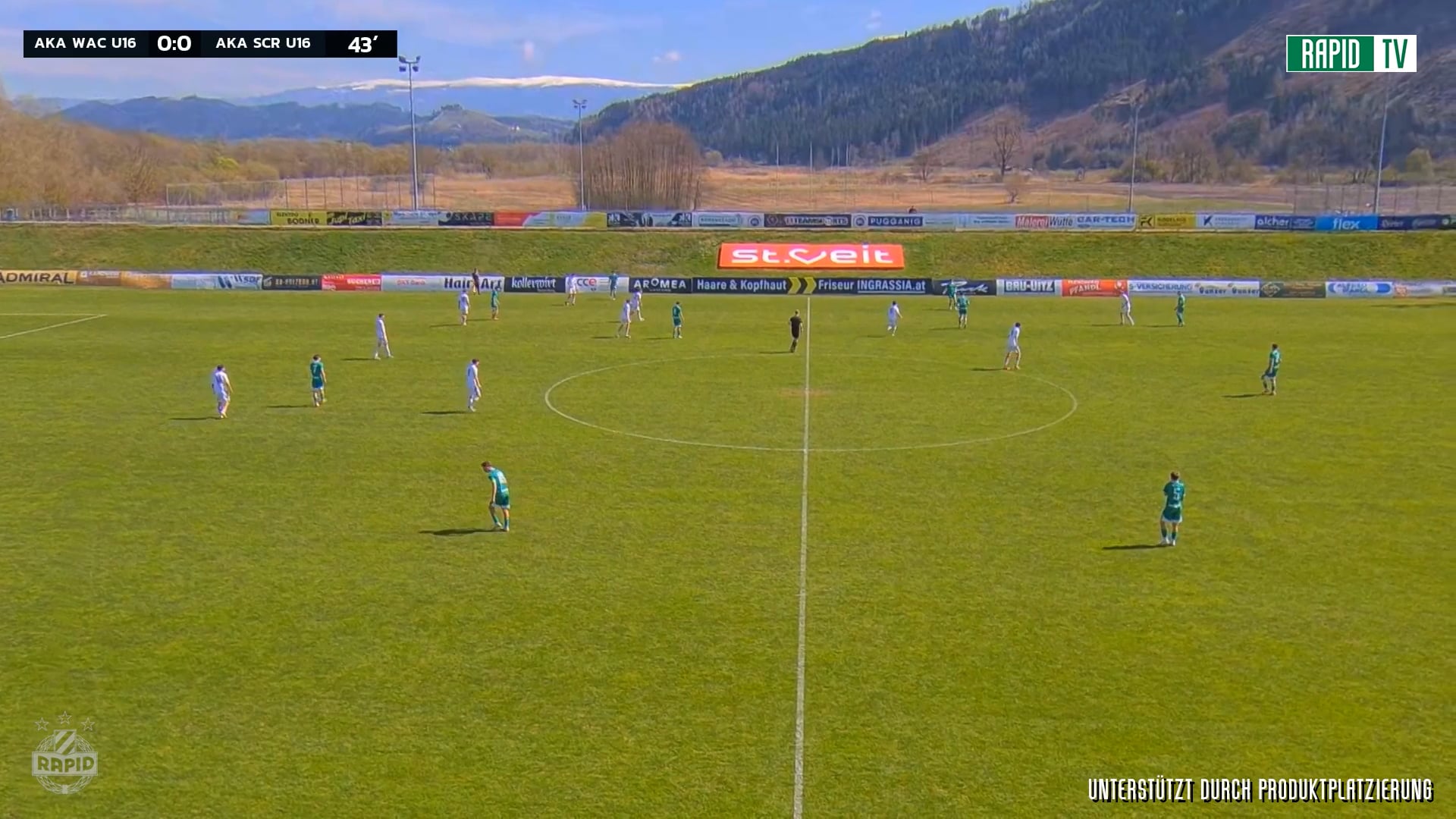 Torparade: U16 AKA WAC - U16 AKA SK Rapid