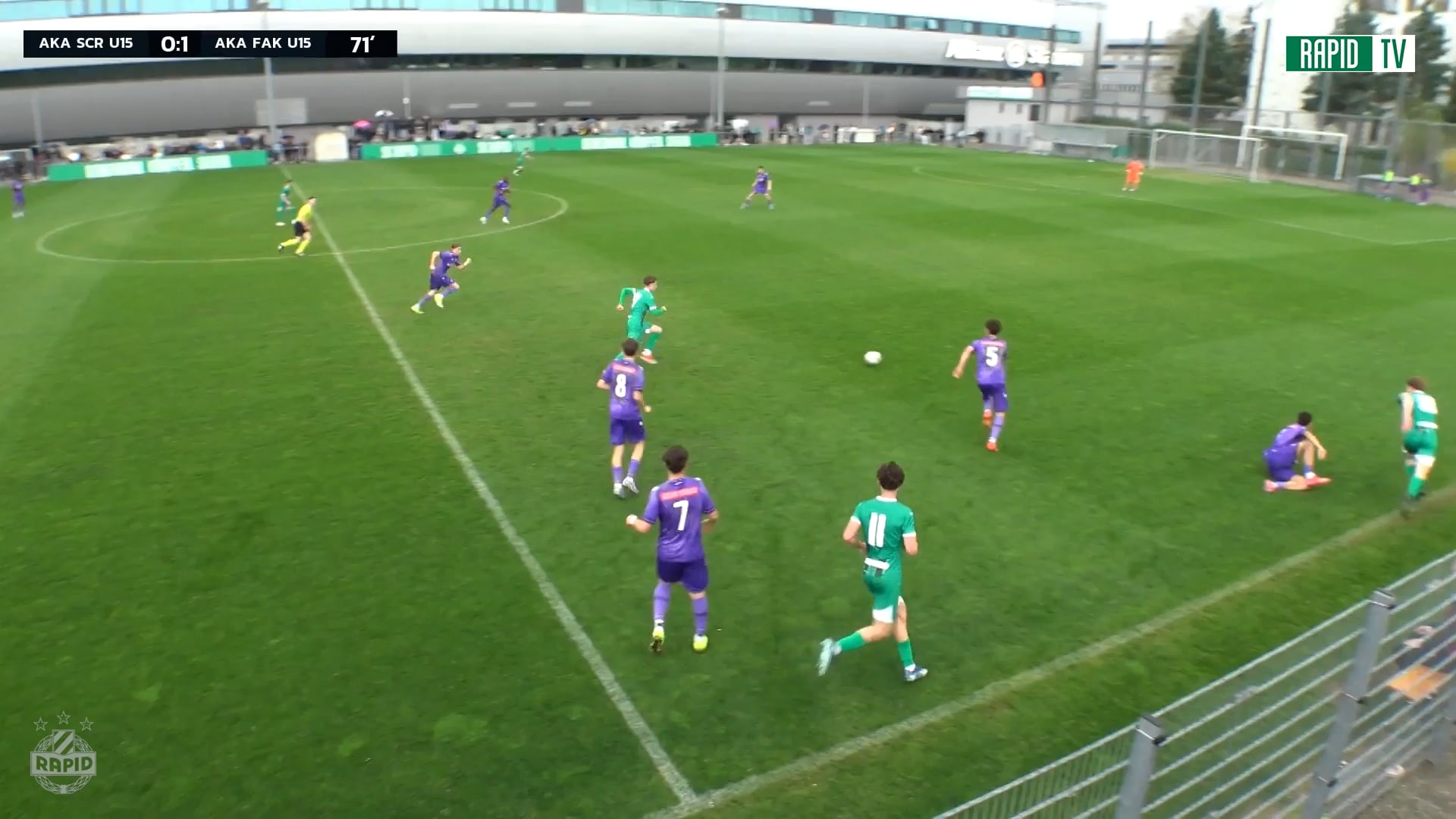 Torparade: U15 AKA SK Rapid - U15 AKA FK Austria Wien