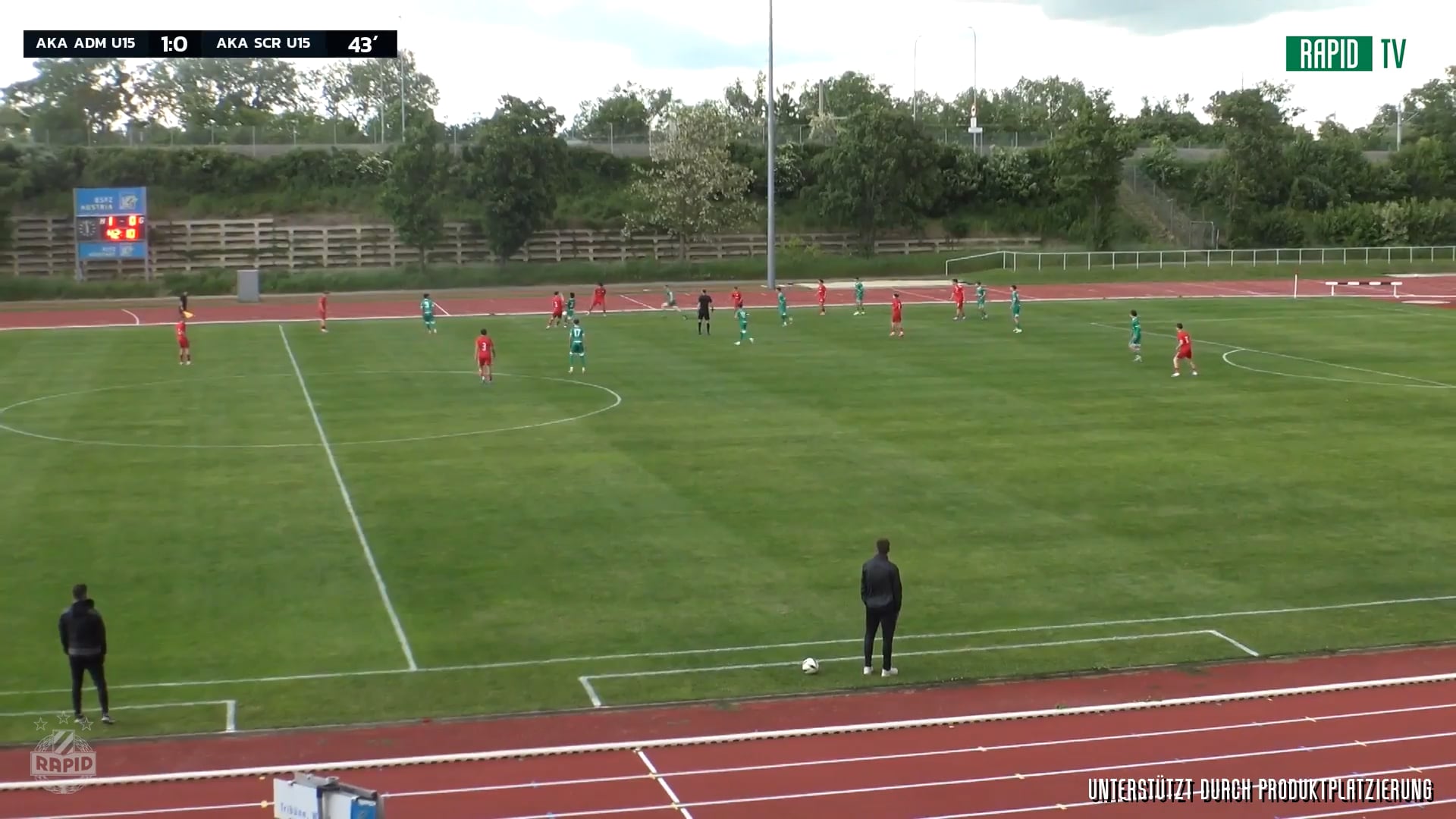 Torparade: U15 AKA Admira - U15 AKA SK Rapid
