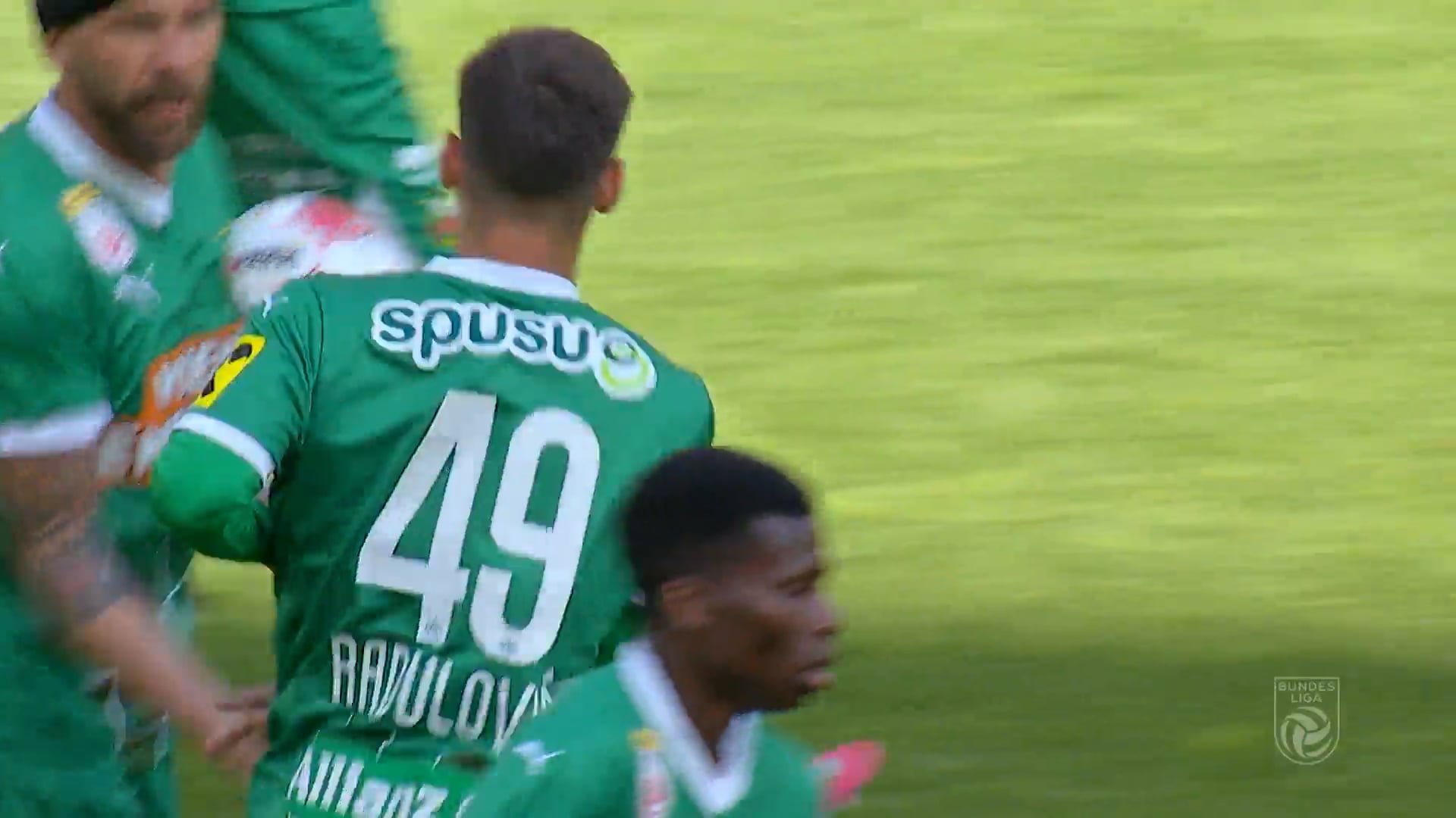 Torgalerie: Radulovic mit dem 1:2 gegen Salzburg