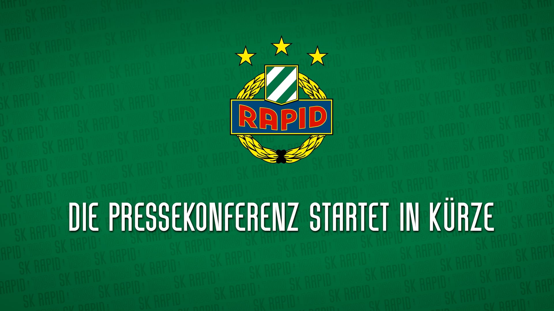 Pressekonferenz vor dem Spiel gegen Salzburg