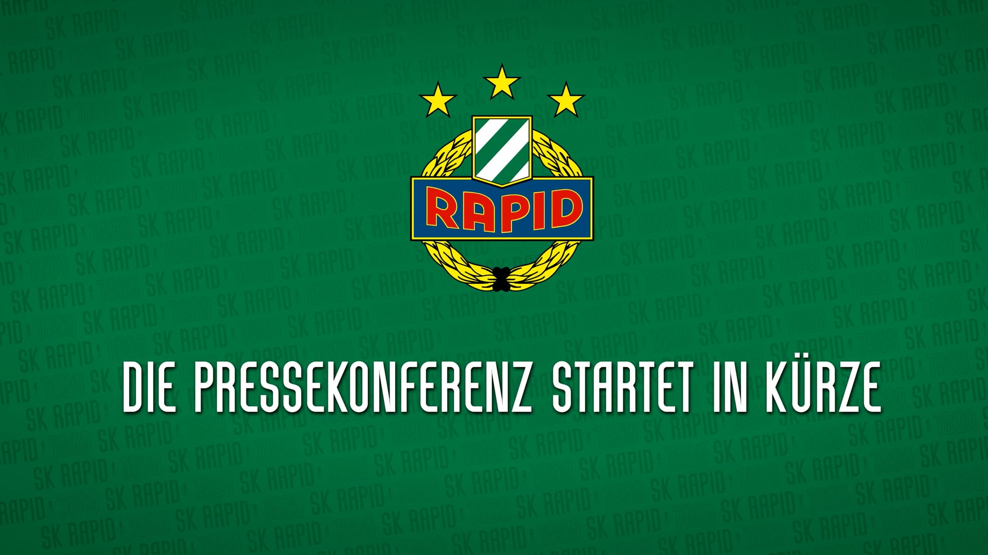 Pressekonferenz mit Cheftrainer Peter Stöger