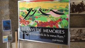 Lluís Roura repassa 80 anys de trajectòria amb una exposició i un llibre