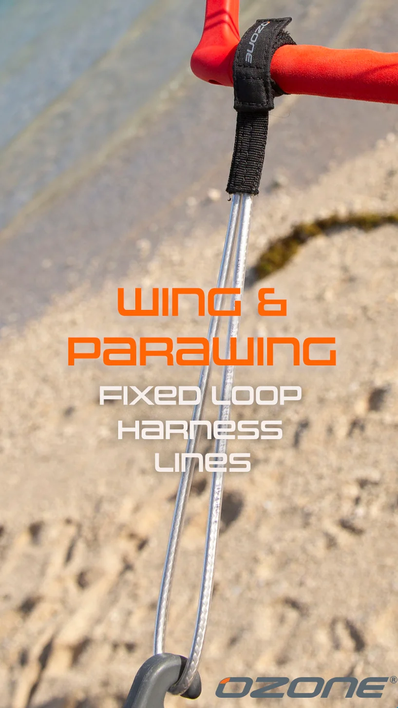 Parawing / Wing Fixed Loop Harness Lines - Ozone Kites