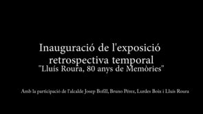 Conferència: Lluís Roura, 80 anys de Memòries