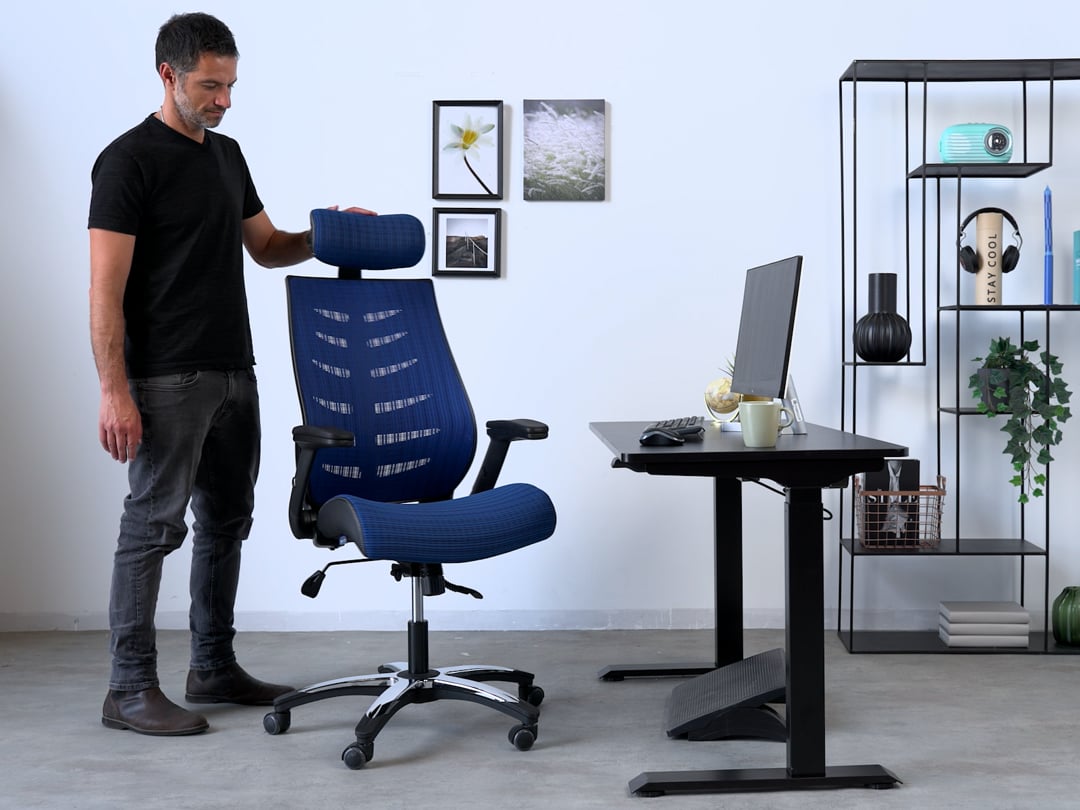 כסא מנהלים ומנהלות CREATIVE PLUS בהרכבה עצמית