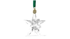 Swarovski Crystal 2025 Annual Snowflake Ornament