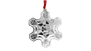 Gorham 2025 Annual Sterling Silver Snowflake Ornament - 56th Edition