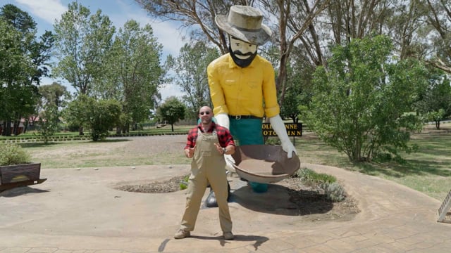 Frame from Bathurst gym film, One Strength