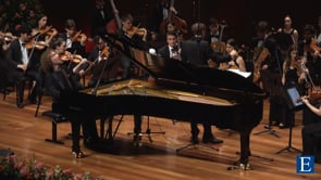 M. Davidman, P. González y la Orquesta Sinf. de la Escuela: Mozart – Concierto para piano no. 9 «Jeunehomme»