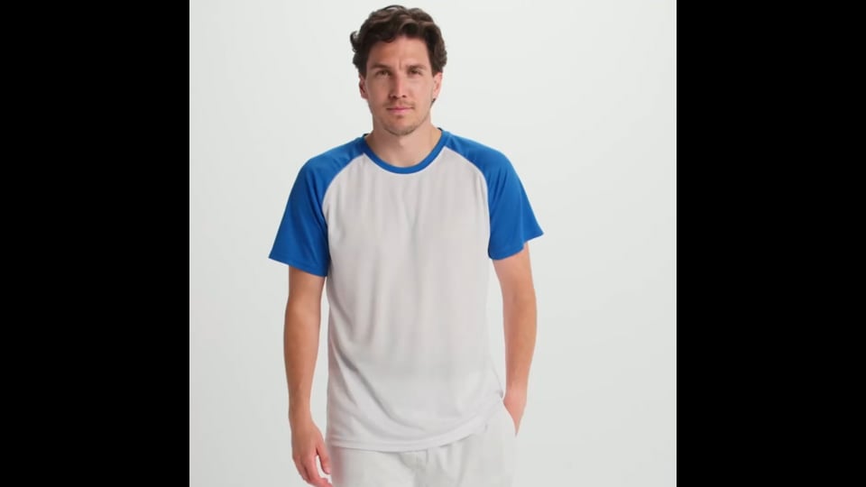 TEE-SHIRT PERSONNALISABLE SPORT MIXTE 'MILKY'