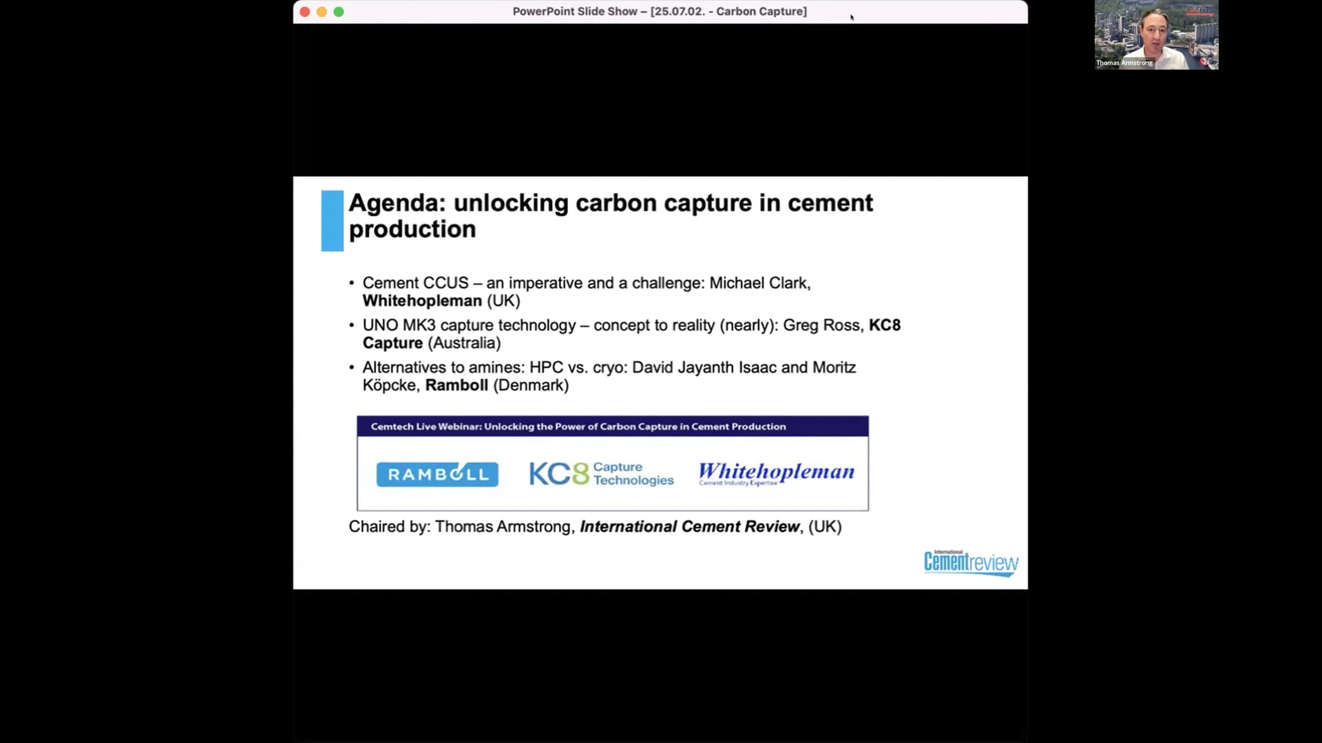 Cemtech Live Webinar: The Power of Carbon Capture