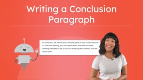 Writing a Conclusion Paragraph