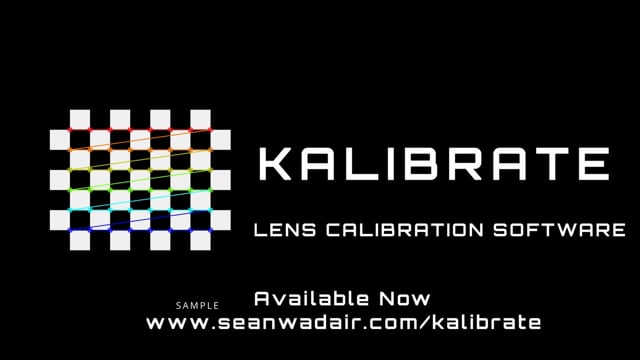 Kalibrate Fast Lens Calibration Unreal Engine Export