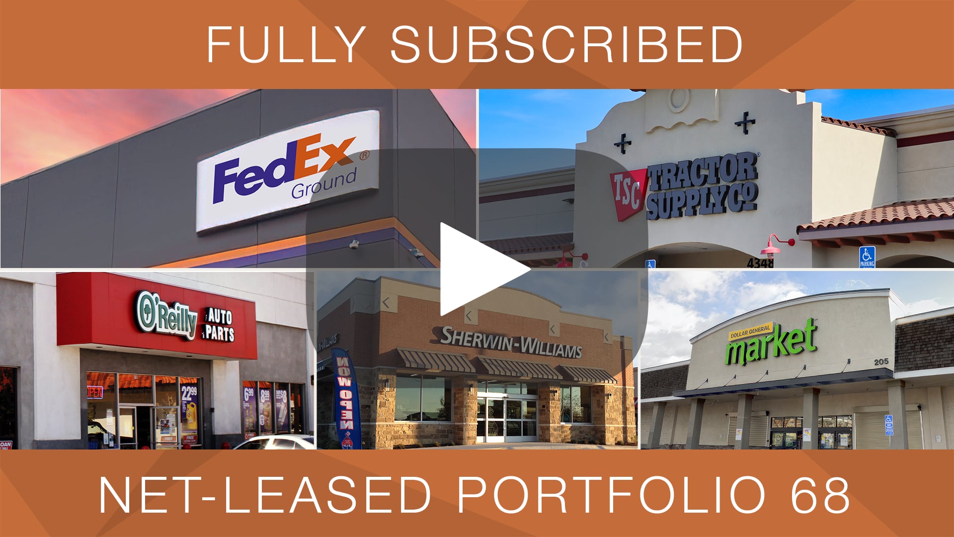 Net-Leased Portfolio 68 DST: Fully Subscribed