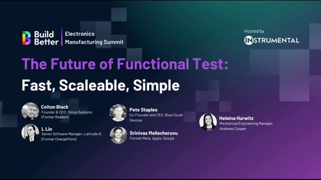 The Future of Functional Test: Fast, Scaleable, Simple | Build Better 2024