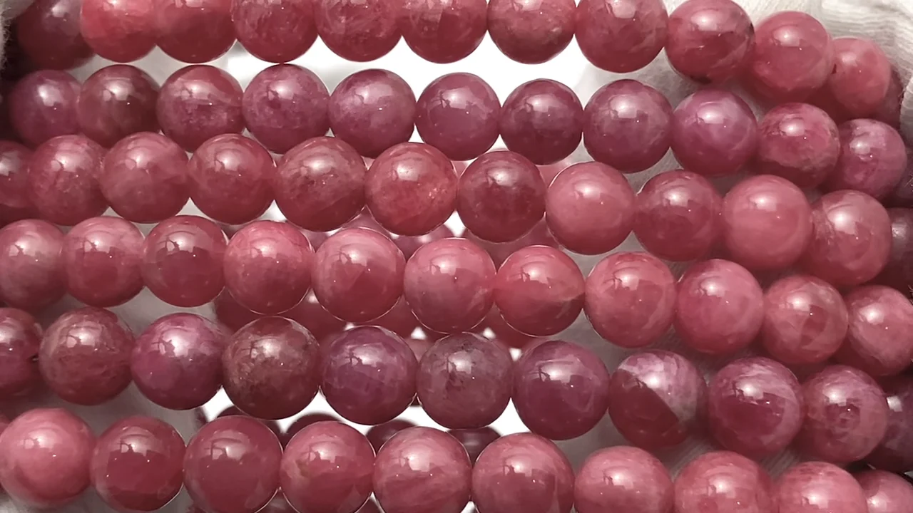 ブラジル産インペリアルロードナイト ラウンド6mm ブレスレット