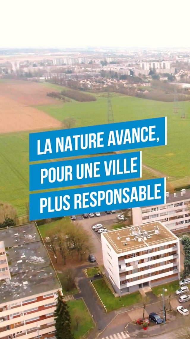 Vimeo Video : La nature avance à Villiers-le-Bel, pour une ville plus responsable