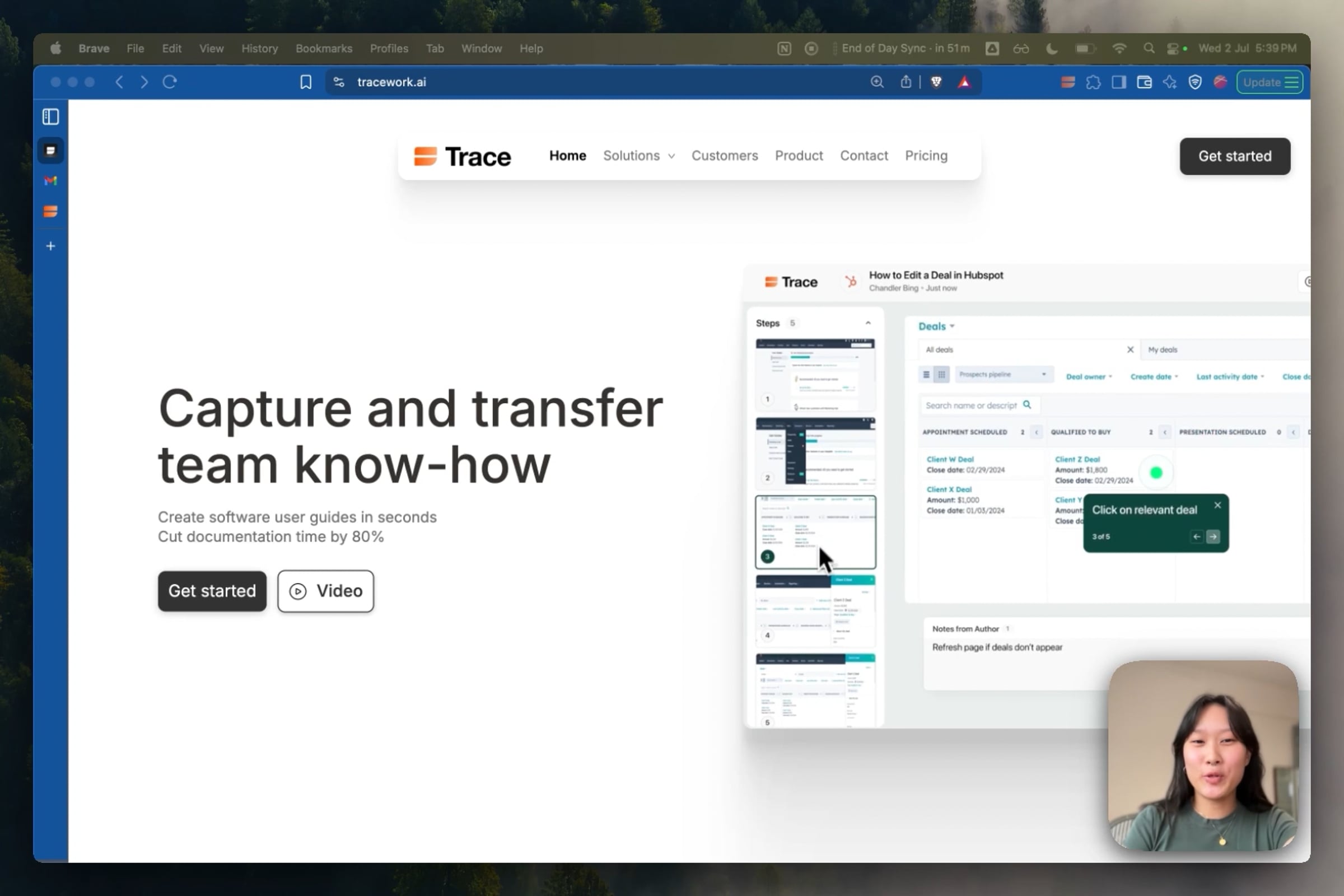 Trace full demo