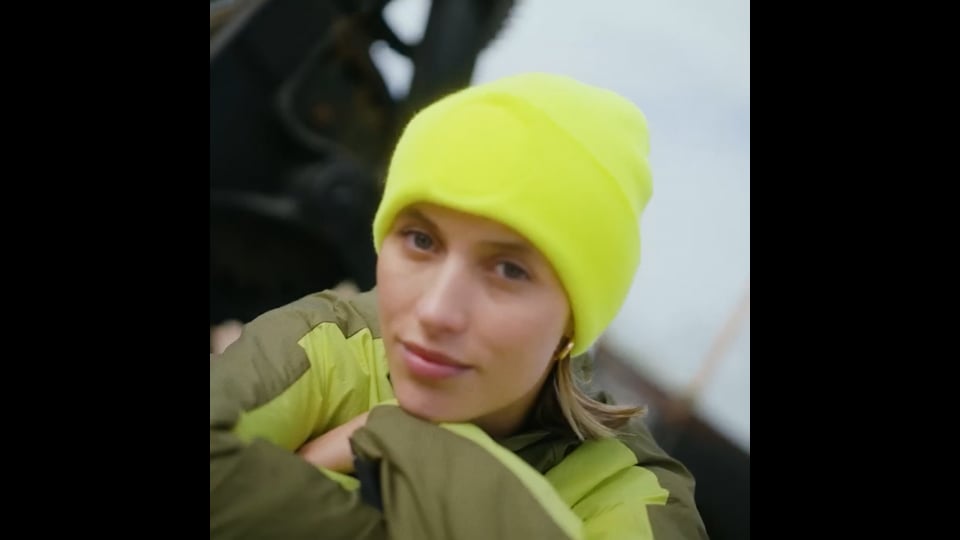 BONNET REVERS PERSONNALISABLE 'CAPELINO PATCH ROND'