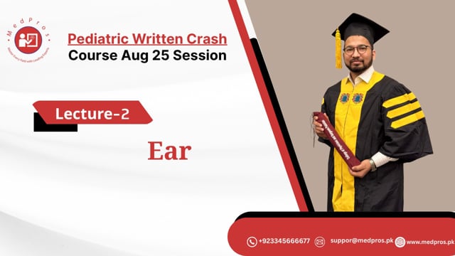 Dr Umer Farooq || Lecture-2 || EAR