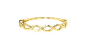 Italian 10kt Yellow Gold Braided Ring