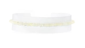 3.5-4mm Opal Bead Anklet in 14kt Yellow Gold