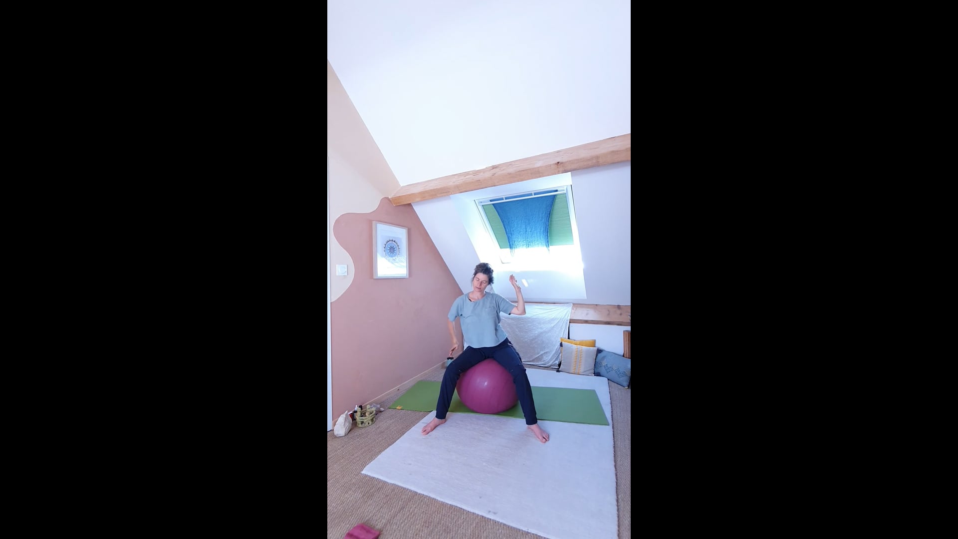 Mobilité des épaules assise