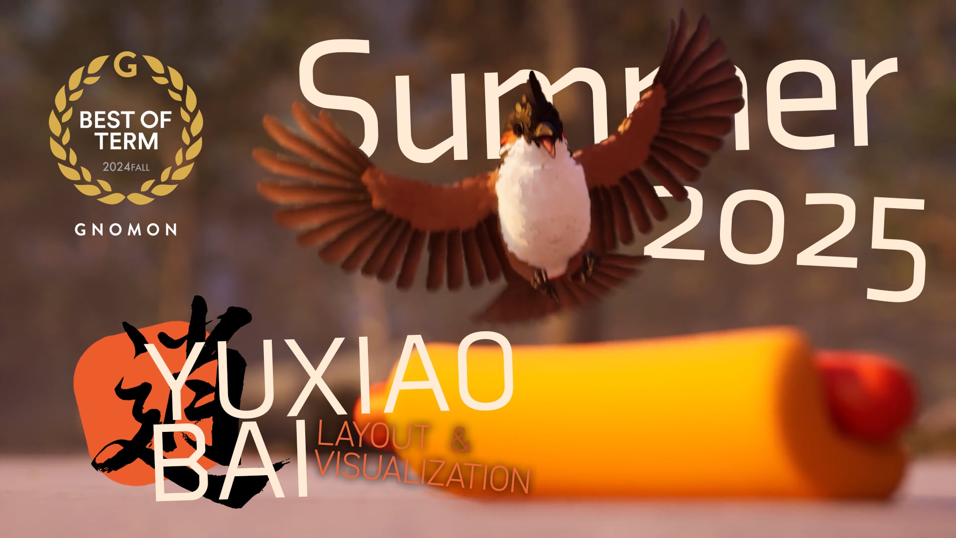 Summer 2025 DemoReel [YUXIAO BAI] Previs & Layout