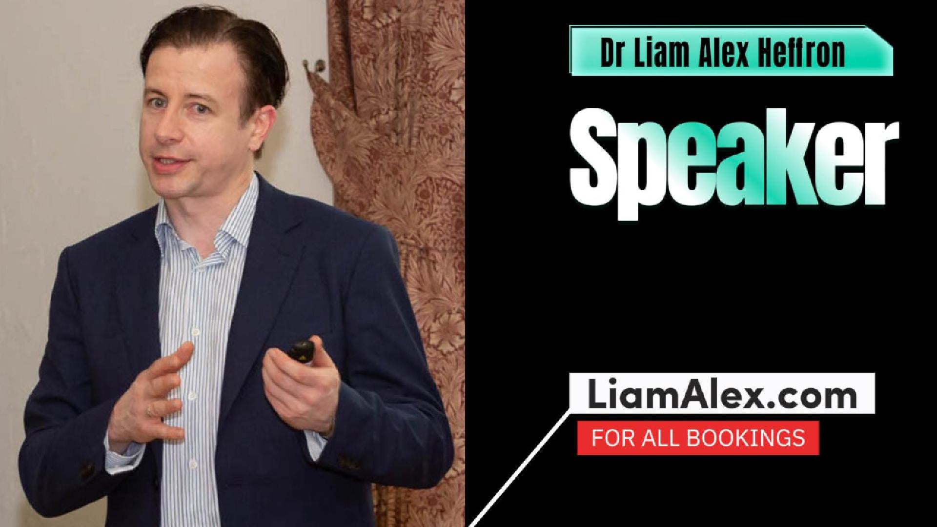 Promotional video thumbnail 1 for Dr Liam Alex Heffron