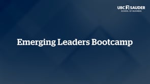 Video thumbnail for Emerging Leaders Bootcamp Overview