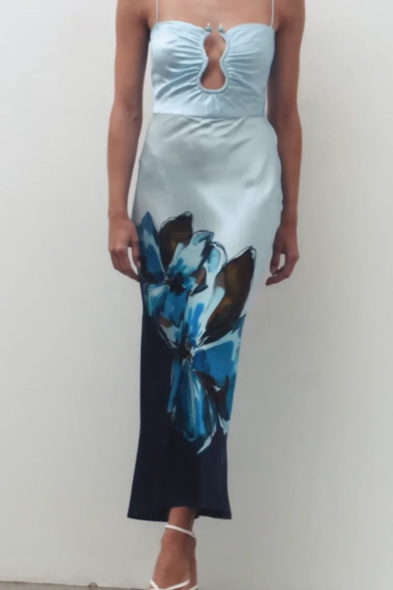Cyran Midi Dress – Rebecca Vallance