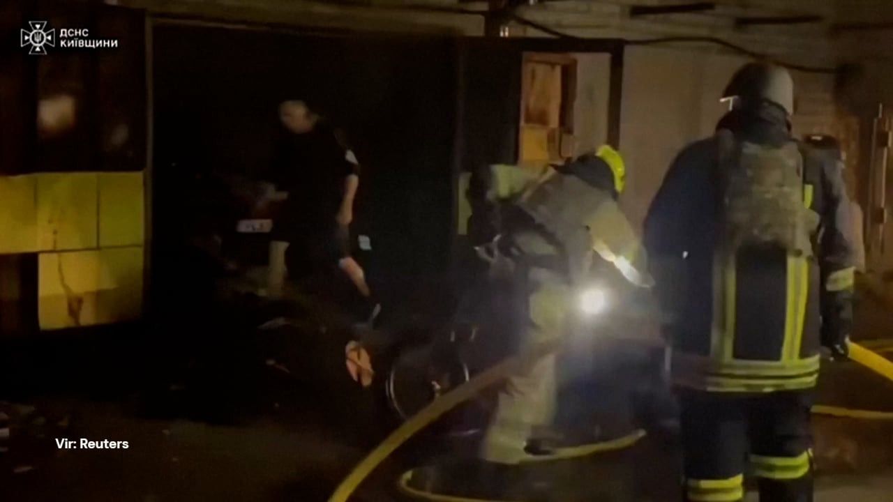 Brutalen napad na Kijev: 