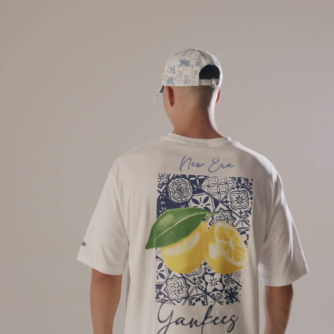 MLB New York Yankees White Oversized T-Shirt | NEC EU