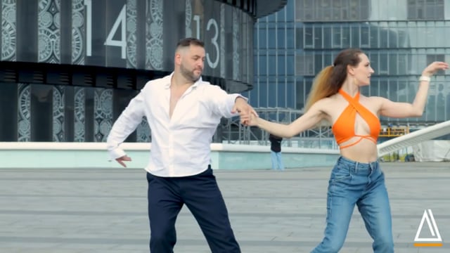 Алексей Худяков и Юлия Тимофеева. Хастл в Иваре