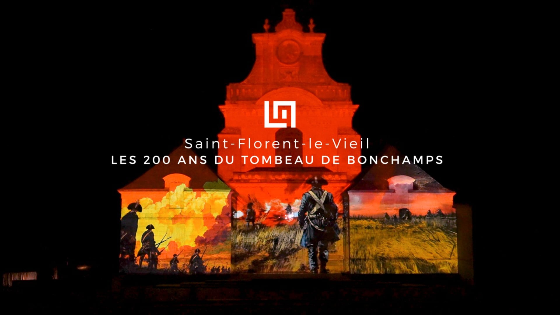 Vidéo Mapping - Saint-Florent-le-Vieil I 200 ans du tombeau de Bonchamps (juin 2025)